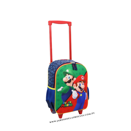 MOCHILA CON RUEDA MARIO BROS