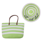 CARTERA DE PLAYA + SOMBRERO