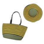 CARTERA DE PLAYA + SOMBRERO
