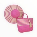 CARTERA DE PLAYA + SOMBRERO