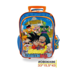 MOCHILA CON RUEDA DRAGON BALL