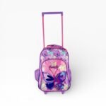 MOCHILA CON RUEDA MARIPOSAS (P)