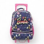 MOCHILA C/RUEDA BARBIE (TAM M)