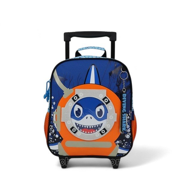 5555328-9 MOCHILA C/RUEDA SHARK (TAM P) - Imagen 1