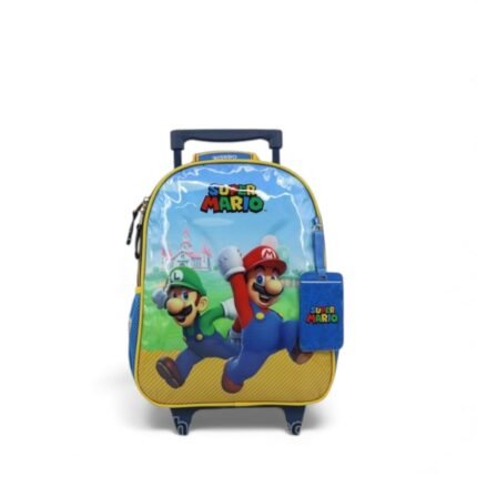 MOCHILA CON RUEDA MARIO BROS