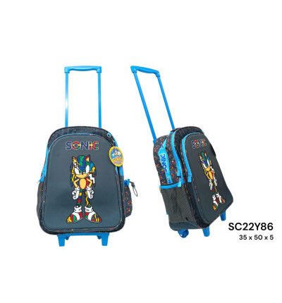 MOCHILA C/ RUEDA SONIC (G)