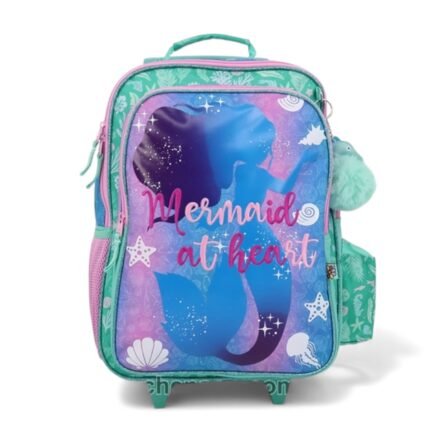 MOCHILA CON RUEDA HAPPY GIRL SIRENA