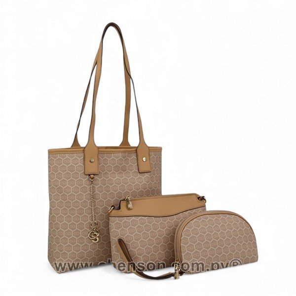 CG85428-P KIT 3 PCS CARTERA CHENSON - Imagen 1