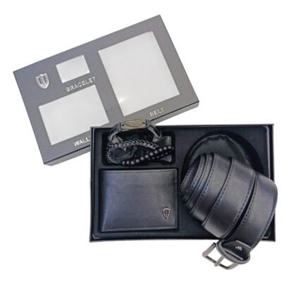 BILLETERA + CINTO + PULCERA MASC SET3 (9687)