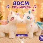 PELUCHE UNICORNIO 80CM