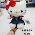 PELUCHE HELLO KITTY C/ JEANS (35 CM)