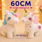 PELUCHE UNICORNIO 60CM