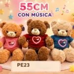 PELUCHE OSO C/ ROPA (55cm)