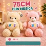PELUCHE OSO C/ CORAZÓN (75cm)