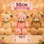 PELUCHE OSO C/ MOÑO (55cm)