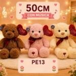 PELUCHE OSO C/ MOÑO (50cm)