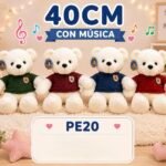 PELUCHE C/ ROPA (40cm)