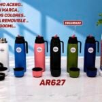 TERMO 1LT MANIJA ENGOMADO (VERDE)