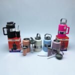 TERMO 2L + GUAMPA 160ml + BOMBILLA (NEGRO)